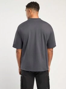 Forever 21 Men's Spring And Summer Casual Loose Small Narrow Collar White Gray Multi-Pack T-Shirt - Multicolor - View 5