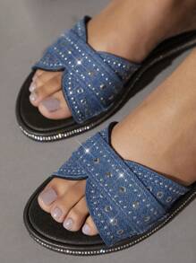 SHUZIA Women's Fashionable Flat Sandals, Versatile