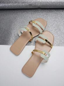 女性時尚平底休閒鞋,涼鞋和舒適拖鞋