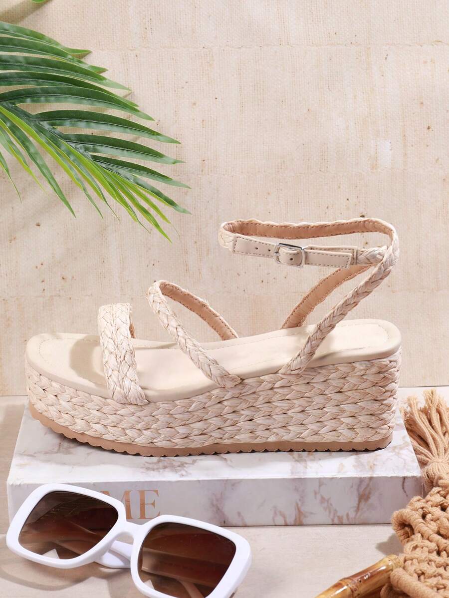 SHUZIA Của phụ nữ Nêm Gót chân Nền tảng Dép xăng đan