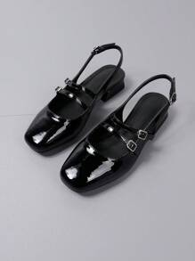 Fashionable Women's Flat Shoes, Spring Low Heel Mary Jane Shoes, Summer Chunky Heel Sandals, Wedge Peep Toe Pumps