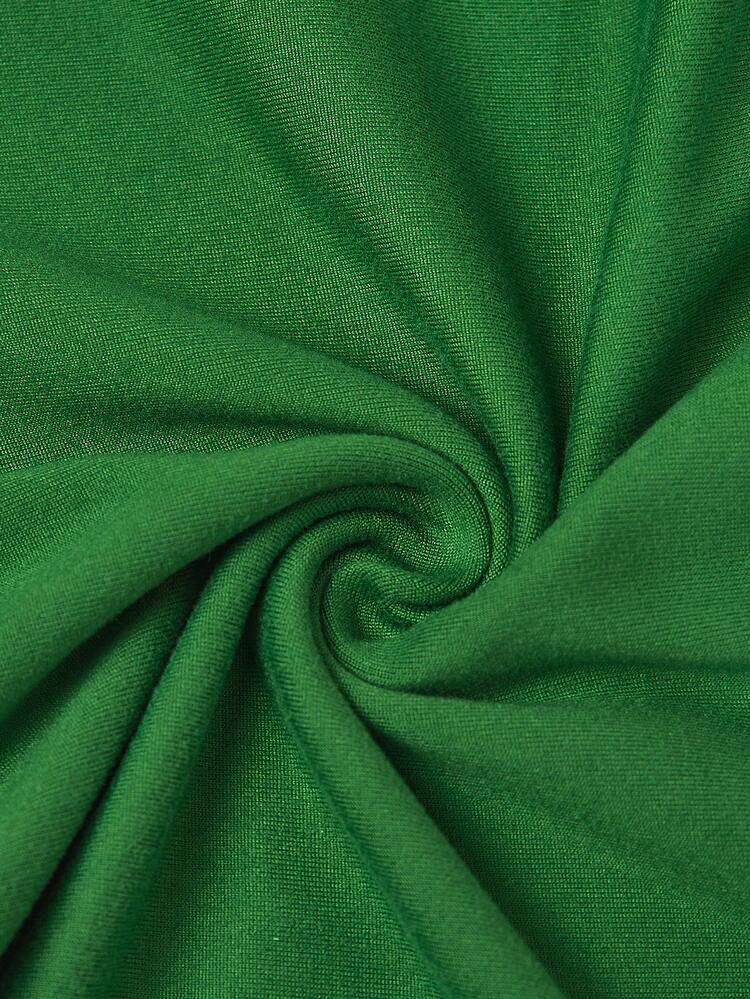 3pcs/Set Solid Color Asymmetric Hem Camisole Top