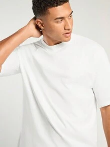 Forever 21 Men's Spring And Summer Casual Loose Small Narrow Collar White Gray Multi-Pack T-Shirt - Multicolor - View 6