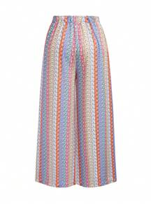 SHEIN LUNE 大尺碼女裝字母印花褲