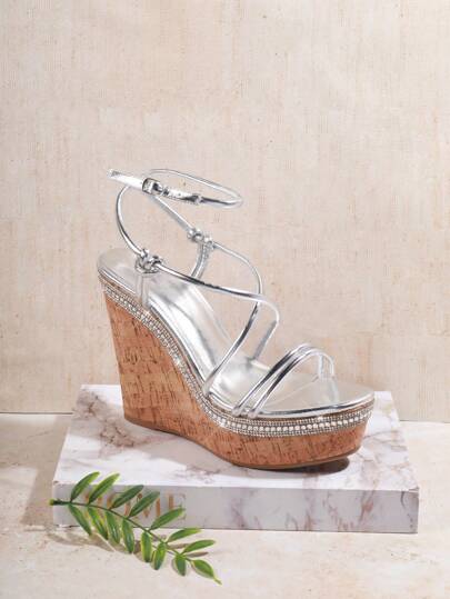 SHUZIA Women's Wedge Heel Platform Sandals