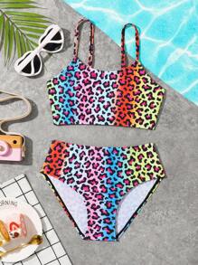 Cô gái Tween Biến đổi dần Áo bơi Bộ - Nhiều màu - Xem 1