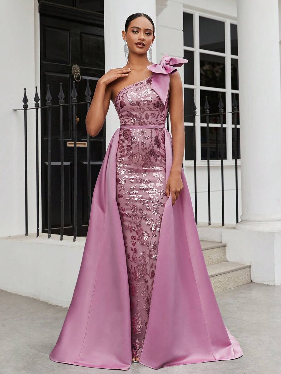 SHEIN Belle Robe de soirée élégante, magnifique et charmante pour femme ...