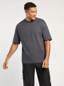 Forever 21 Men's Spring And Summer Casual Loose Small Narrow Collar White Gray Multi-Pack T-Shirt - Multicolor - View 7