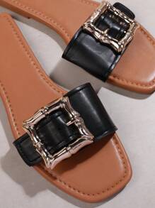 SHUZIA 時尚平底女拖鞋,適合日常穿著