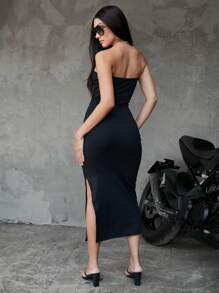 Women Dresses - Black - View 2