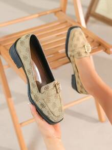 Chaussures à talons épais pour femme, chaussures babiess imperméables antidérapantes à plateforme, taille 41-43, convient pour le travail et les trajets domicile-travail, collection printemps été, noir