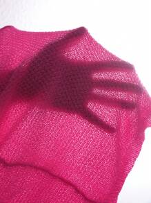 Zolique Floral 3d Cropped Backless Halter Top And Skirt, Sweater Two Pieces Set