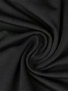 INAWLY 女士緊身無袖連身褲 - 黑色 - 查看 6