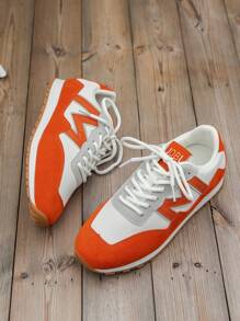 Women's Plus Size Outdoor Sports Shoes With Breathable & Non-Slip Design, Ideal For Running, Spring/Summer Season.