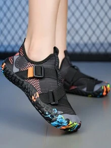 Beach Swimming Comfortable Quick-Drying Anti-Slip Lightweight Water Shoes - Black - View 2