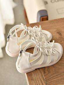 女童度假風格羅馬涼鞋兒童公主鞋