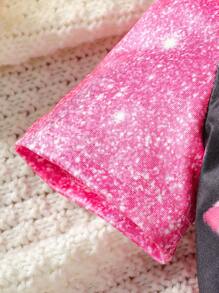 Conjunto De Ropa Para Bebé Niña Recién Llegada, Camiseta Estampada Linda Para Niña + Cinturón + Pantalones Largos, 3 Piezas