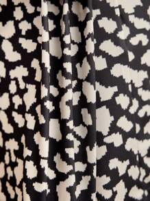 男士豹紋家居服套裝