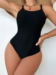 Swim DD+ Của phụ nữ Màu thuần Áo tắm một mảnh Cho mùa hè , bờ biển , Bơi lội - Nhiều màu - Xem 4