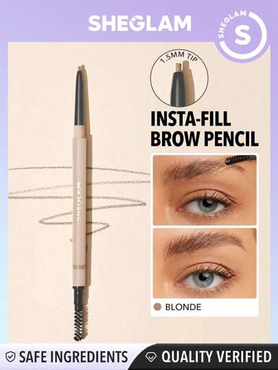 Crayon à Sourcils Insta-Fill-Blond-Stylo à Sourcils Automatique Longue DuréE-RéSistant à La Transpiration, Anti-Gras, Non Collant, Ultra Fin-Maquillage Des Sourcils NoëL Marque Beauté Visage Maquillage CosméTique Pour Femmes Filles Parfait Pour Hiver IdéAl Pour Y2K ÉLéGant Mode Adapté Pour Anniversaire Xmas Cadeau FêTe PrêT Meilleure Couleur