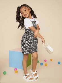 Mini mi 2024 Bestseller Girls' Super Soft White Three-Strap Footbed Sandal With Gold Kelly Buckle,Anti-Slip, Essential And Comfort - White - View 4