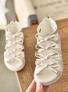 女童度假風格羅馬涼鞋兒童公主鞋