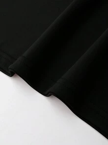 Men's Guitar Printed Short Sleeve T-Shirt - Black - View 3