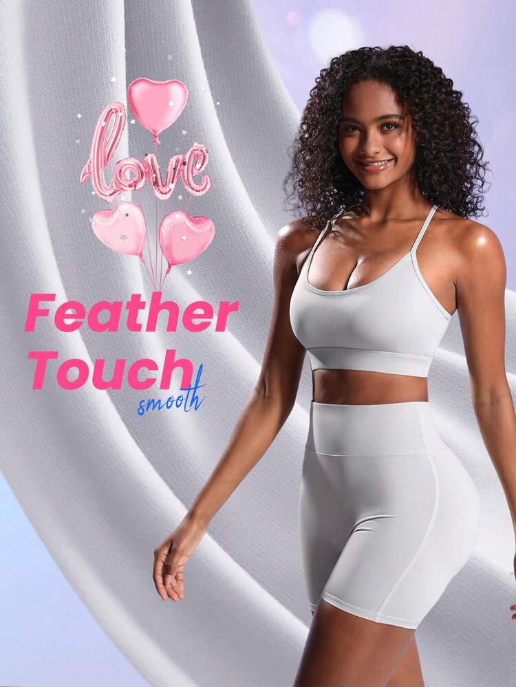 Women's Summer Elegant Camisole Top And Shorts Casual Sport Yoga Outfit