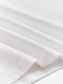 Young Girl Casual Sleeveless Tank Top With Human Portrait Design, Suitable For Summer