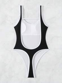 Swim SXY 女式一片式泳衣,大露背設計和流蘇裝飾