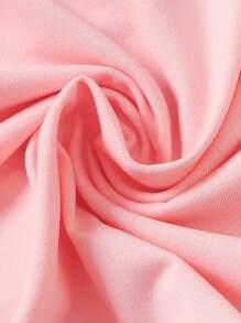 SHEIN 女婴休闲可爱字母印花上衣和破洞牛仔短裤 - 彩色 - 查看 5