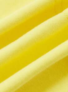 Gudetama X SHEIN 少年童話卡通圖案圓領背心衫