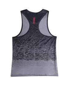 Gym Rark Men's Bull Print Gradient Sports Tank Top Workout Tops - Multicolor - View 2