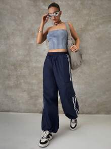 SHEIN EZwear 女性休閒針織背心