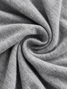 SHEIN EZwear Two-Piece Set Knitted Split Strapless Dress,Summer Dresses For Women - Multicolor - View 4