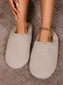 Sandálias femininas de salto alto, confortáveis e confortáveis, com solado macio, para áreas internas e externas, estilo cáqui, fofas - Caqui - Ver 3