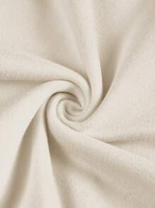 SHEIN EZwear 2 件套休闲圆领长袖短款修身女式 T 恤，春/秋