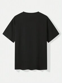 Stevenrhodes Letter Figure & Skull Graphic Tee - màu đen - Xem 2