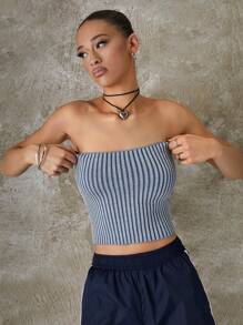 SHEIN EZwear 女性休閒針織背心