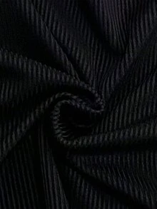 New Spring/Summer European And American Fashion Ribbed Tight Camisole And Shorts Sports Set Black Elegant - Black - View 3