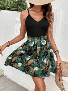 SHEIN Frenchy Summer Dress Vibe Strape Dress - Multicolor - View 5