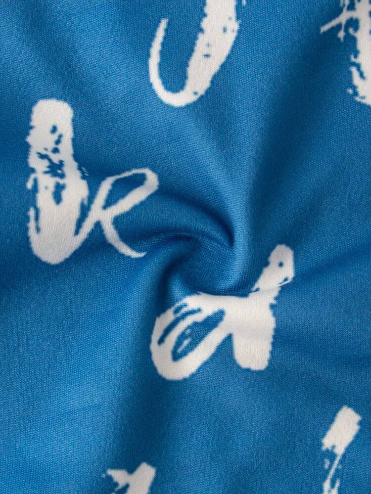 Men's 3pcs Letter Printed Boxer Briefs