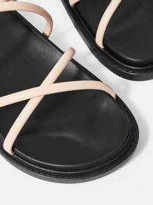 HighSole Modische Flache Sandalen Für Damen