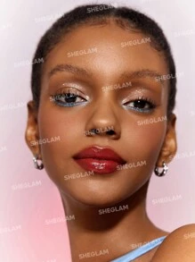 SHEGLAM Mirror Kiss 高光唇膏-大膽款 12 色高光澤閃亮唇膏保濕減少唇部細紋潤唇膏唇妝 品牌 美容 化妝 化妝品 適合女性與女孩 完美搭配夏季春季 Y2K 時尚 流行 生日 母親節禮物 假期 派對準備就緒 最佳顏色 - Bold Type - 查看 3