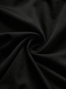 SHEIN Essnce 女式修身背心，带字母和花卉印花图案 T 恤 女式上衣