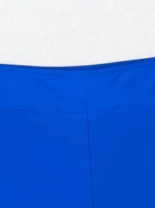 Swim Basics Summer Beach Women's Solid Color Bikini Bottom