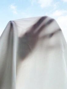 Breezaya Của phụ nữ Ren Hoa Cổ chữ V Áo sơ mi - trắng - Xem 8