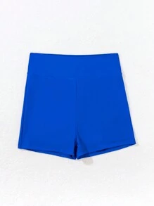 Swim Basics Summer Beach Women's Solid Color Bikini Bottom