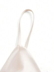 Ocili Leisure Wire-Free Satin Thin Strap Bralette, Lingerie