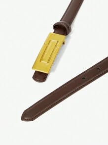 MOTF PREMIUM 女士矩形光滑扣帶,優雅時尚